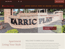 Tablet Screenshot of karric.com
